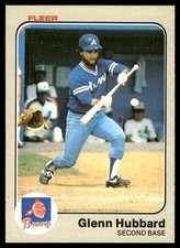 Glenn Hubbard 1983 Fleer #139 Atlanta Braves MLB READ FREE SHIPPING AutographDen
