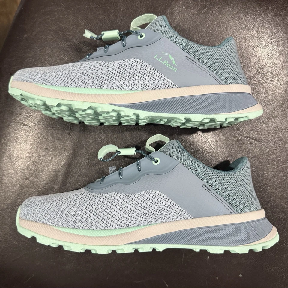 LL Bean True Zapatos Acolchados Para Mujer Talla 7 Correr Caminar Azul/Como Nuevo Sin Corbata ¡NUEVOS SIN ETIQUETAS! Foto 3 de 4