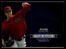2012 Bowman Sterling #BSAP-TS Tyler Skaggs Prospect Autographs