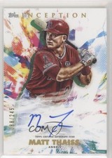 2020 Topps Inception Rookies & Emerging Stars 88/245 Matt Thaiss Auto 00ps