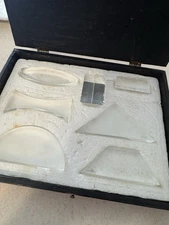 Vintage Glass Prism Lot. Made In Japan. See Photos.  Damage To Some Prisms