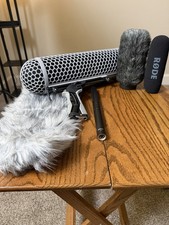 Rode NTG4 Shotgun Condenser Microphone with Rode Blimp Case Excellent Condition