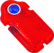 Biker's Choice Blue Dot Taillight Lens 47-54 Tombstone Harley 47-54 410300