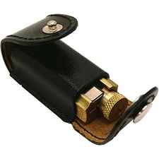 DUX Brass Adjustable Pencil Sharpener [With Case]: Single (Brass)