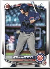 2025 Bowman Draft Paper 1st Bowman Josiah Hartshorn Chicago Cubs #BD-21