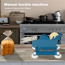 Pinza per borsa a pressione manuale morsetto per sacchetto di pane clip sigillante rilegatrice