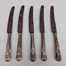 Vintage Sheffield Smith Seymour Ltd Ornate Cutlery Pieces x 5
