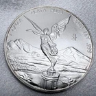 2010 1 Onza Mexico Libertad Plata Pura 1 Troy Oz .999 Fine Silver Coin [j5]