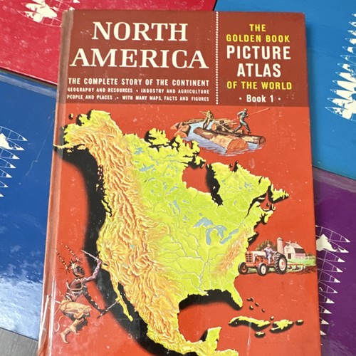The Golden Book Picture Atlas of the World 6-Volume Set by Golden Press 1960 - 第 4/24 張圖片