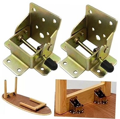 2-Piece Folding Frame self-Locking Hinge for Folding Table Legs, Folding