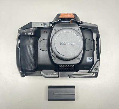 Blackmagic Cinema Camera 6K Full Frame (BMCC 6K FF) w/ Cage - Spots on Sensor