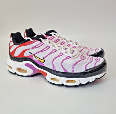 Nike Air Max Plus Women's 7.5US 5UK Tn White Pink Orange Sneakers Shoes New