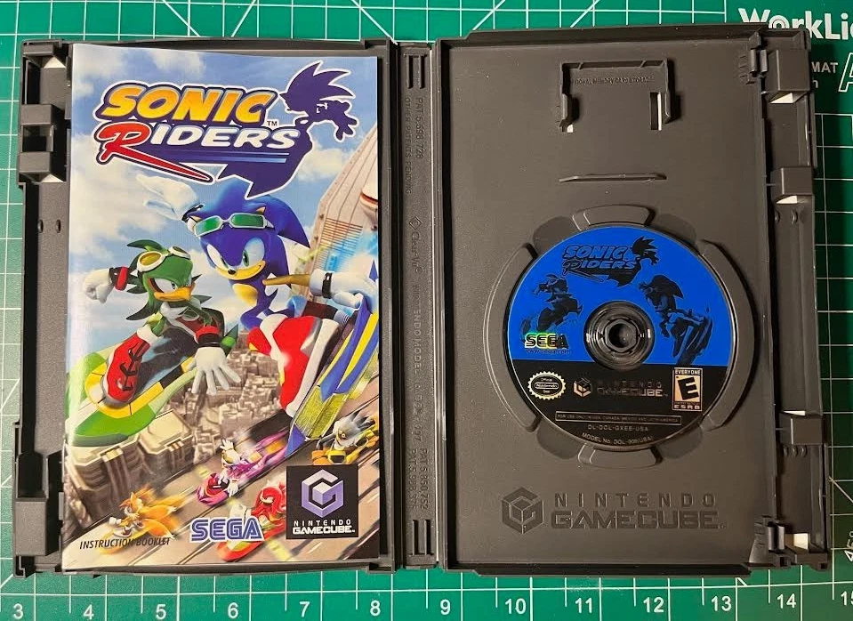 Sonic Riders (Player's Choice) Nintendo GameCube, 2006 CIB TESTED - Image 3 of 4