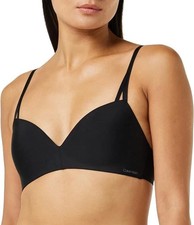 Calvin Klein QF6017E Lift Demi Push Up Wire Free Bra. Black