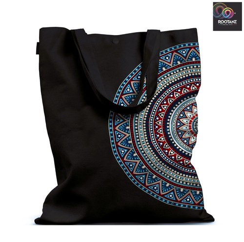 Tote Bag with Zip Canvas | Black or White Colour | Printed | Eco Bag - 2 for £20 - Picture 33 of 64
