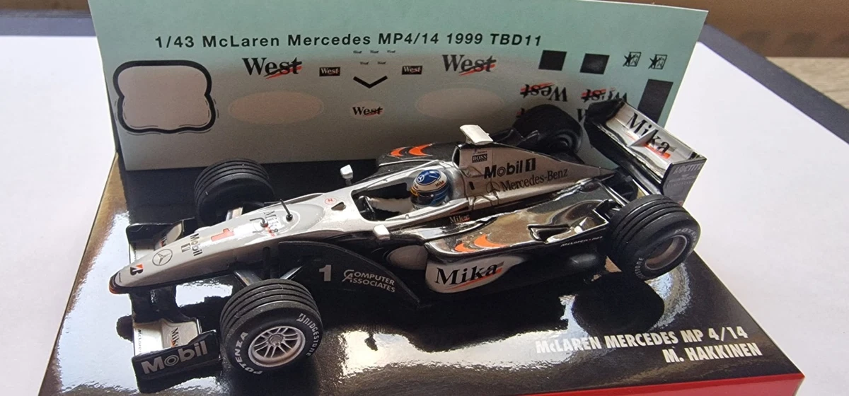 Las mejores ofertas en McLaren autos de carrera Diecast 1999 año