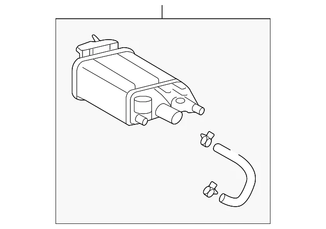 Genuine Toyota Vapor Canister 77740-07020