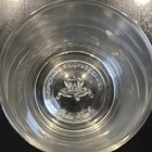 Crown Royal Clear Glass Tumbler Rocks Glass, Embossed Logo Bottom — photo 2