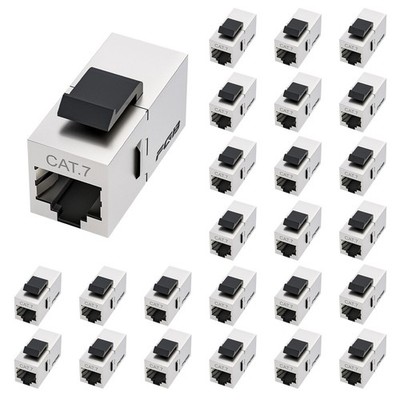 10Gbps Cat7 Keystone Modul RJ45 geschirmt KeystoneKupplung Buchse Netzwerk Pa...