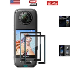AMAZEAR Screen Protector for Insta360 X5 Accessories 2 Pack , Tempered Glass...