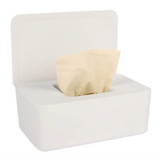 Wet Tissue Box Paper Dispenser Portable with Lid Tissue Storage Box Holder Dustp