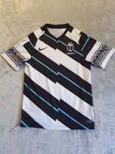 Nike Fiji Sevens Home Rugby Jersey 2021/2022 White/Black Size Small