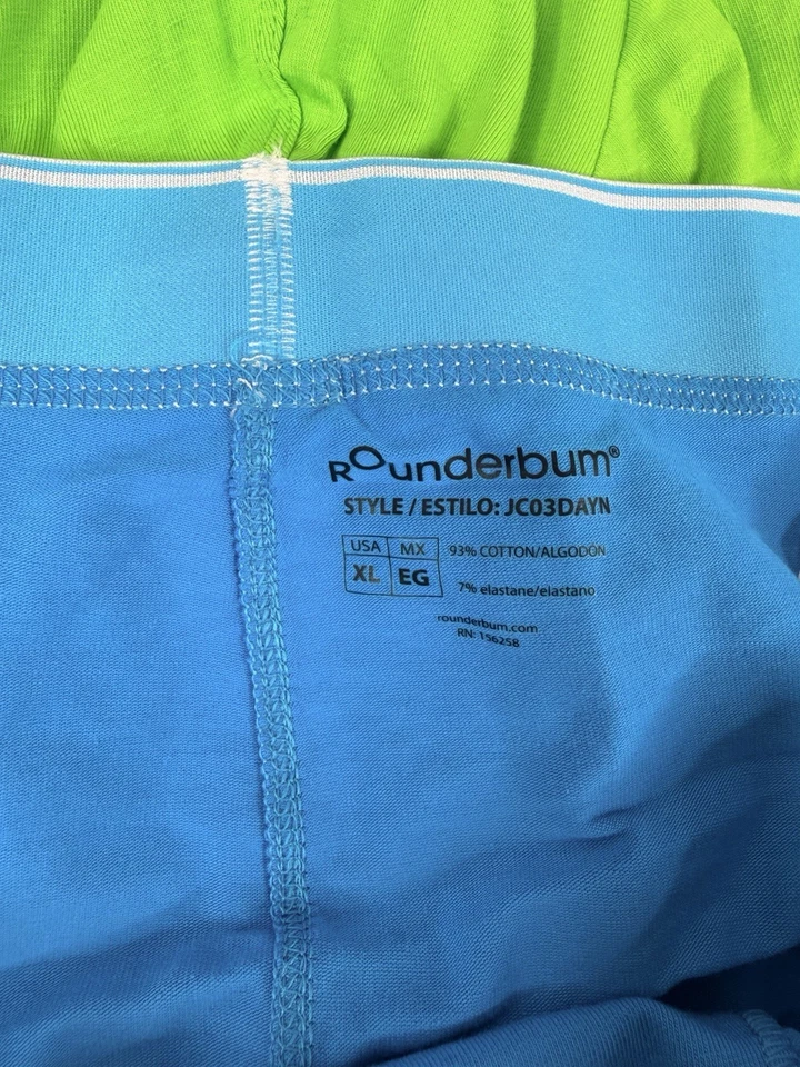 Men’s Rounderbum lift my Days lot 4 XL Jersey boxers trunks NWT - Image 2 of 4