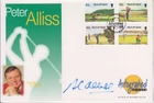 PETER ALLISS SIGNED ISLE OF MAN GOLF AUTOGRAPHED EDITIONS COVER