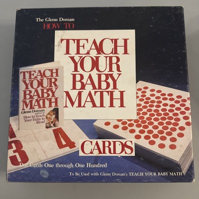 How To Teach Your Baby Math Cards 家庭保育園 How to teach your