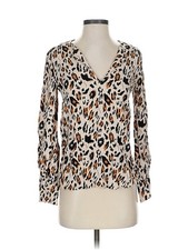 Other Stories Women Ivory Long Sleeve Blouse 2