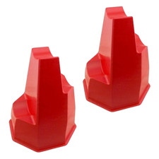 Pylonetti Cavaletti Block Hindernisblock Stangenhalter Pferd - 2 St&uuml;ck Rot