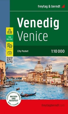 Freytag-Berndt Venice, City Plan 1:10.000, City Pocket + The B (Map) (US IMPORT)