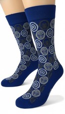 Marvel Avengers Logo Men Novelty Crew Socks fits up to Size 10 1 Pair - NWT