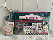 Vendula London Kittys Diner Retro 50s Style Crossbody Kate Pouch Bag 