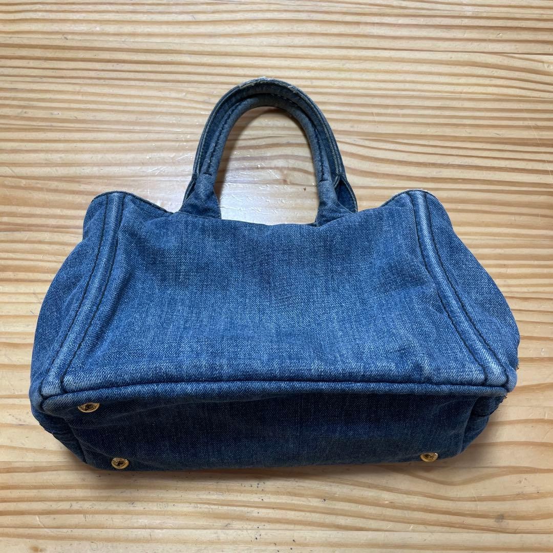 PRADA Denim Tote Bag thumbnail 2