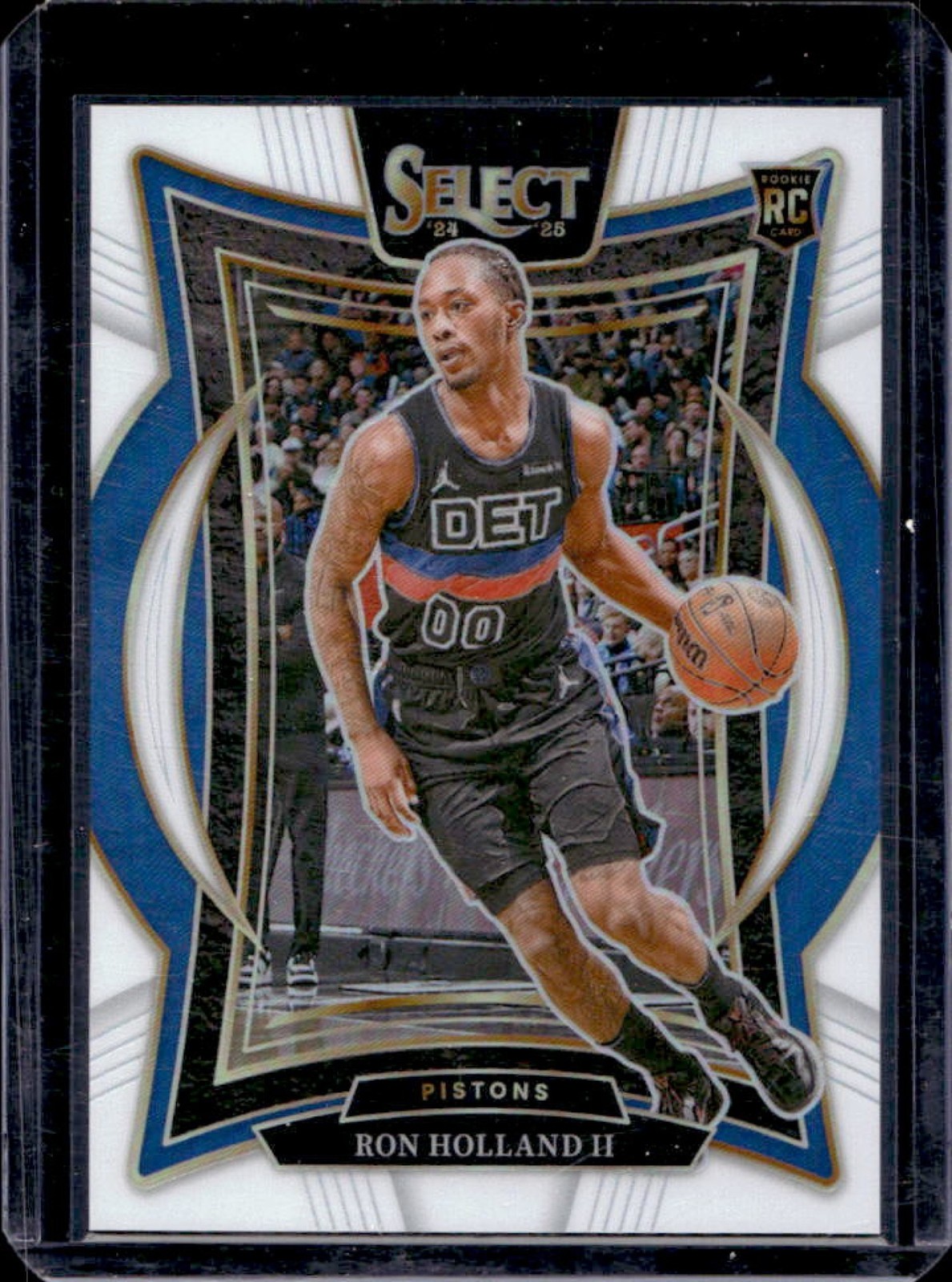 2024-25 Select Ron Holland II Concourse RC White Prizm #85/149 Pistons