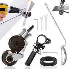 Pro Electric Drill Plate Cutter Sheet Metal Nibbler Precise Cutting Sheet Cutter