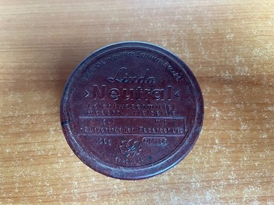 Linda Neutral - Dose mit Schraubdeckel VEB(K)Linda-Werk Schwerin 150g DDR