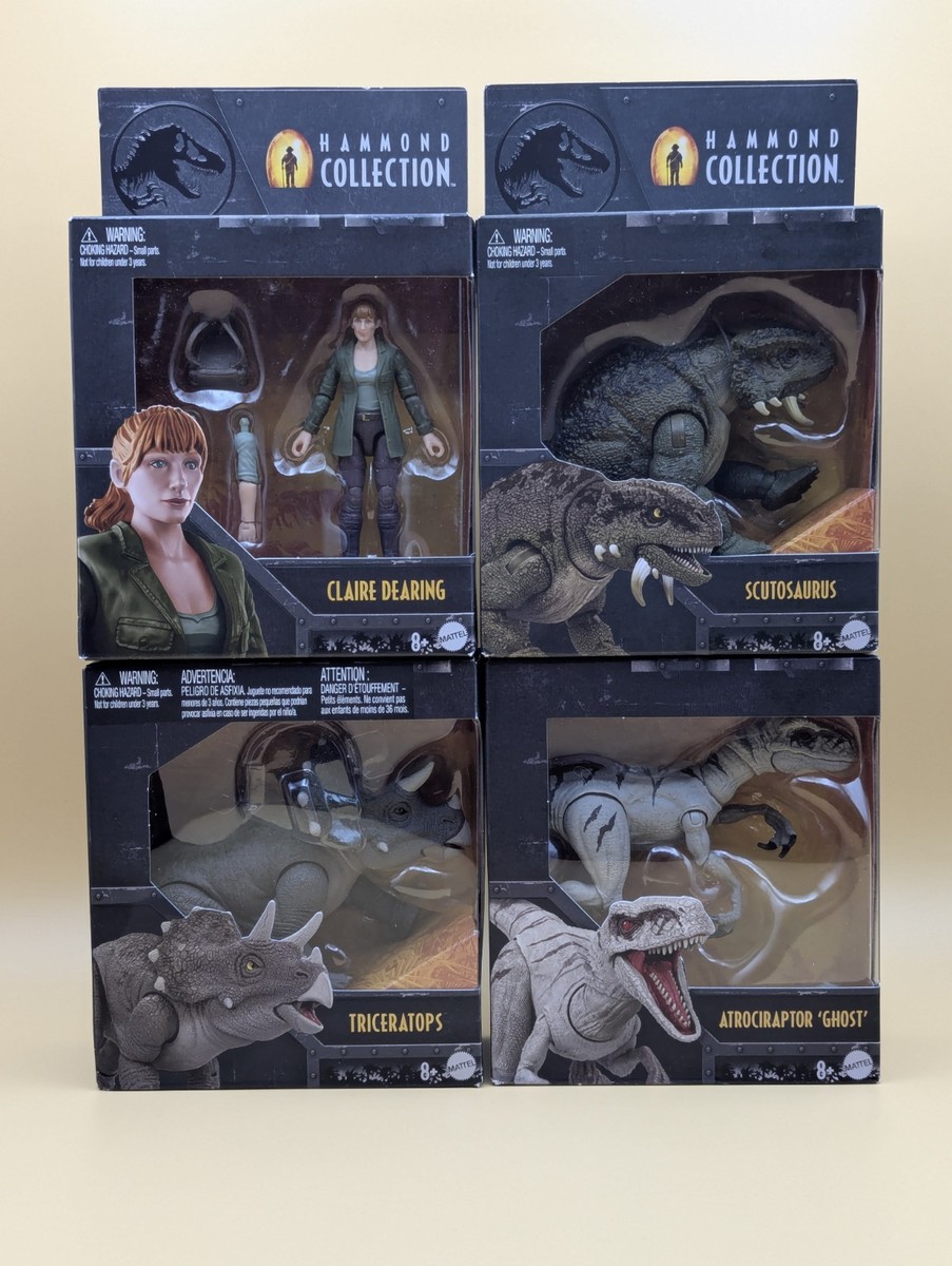 Mattel Jurassic World Hammond Collection Small Action Figures