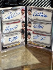 2024 1st Bowman Chrome Book /10 Chase Burns, Doughty, Hess, Mayfield, Sterling