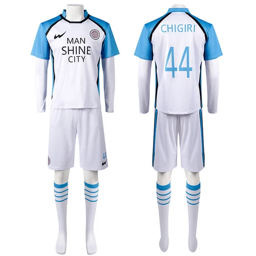 BLUE LOCK Seishiro Nagi Jersey Costume Uniform Anime Cosplay Suit Bookweek Party - Picture 25 of 30