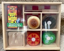 Melissa and Doug Sandwich Making Set 18 Pc -Unopened 