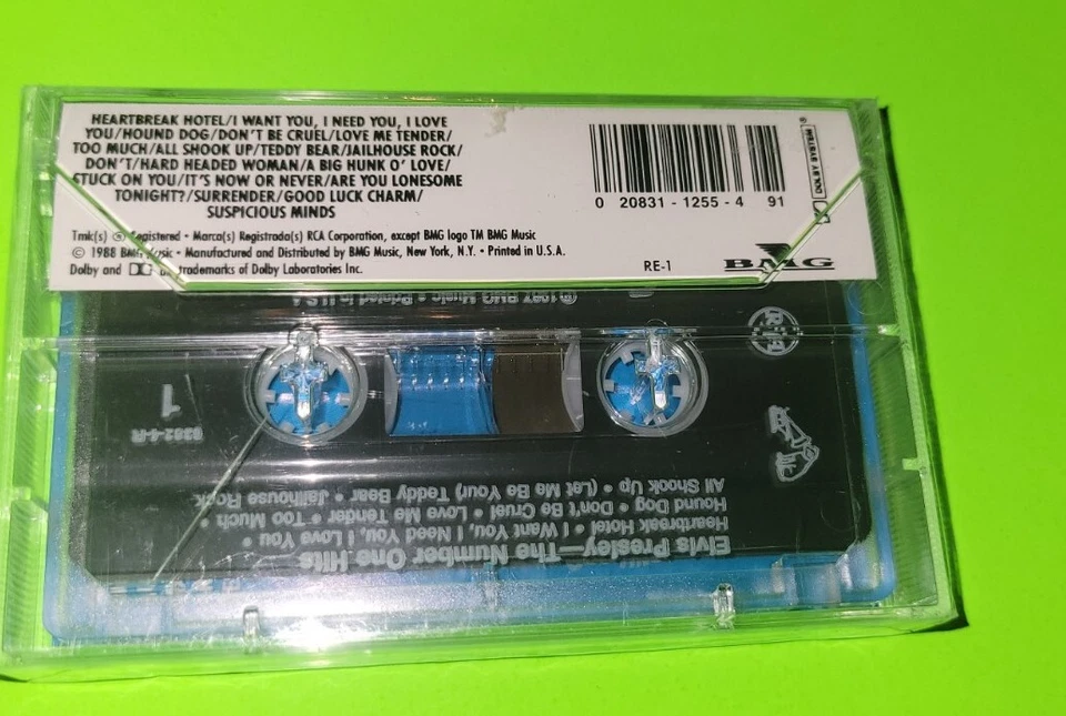 The Number One Hits - Elvis Presley - Cassette New Sealed 3F - Image 2 of 4