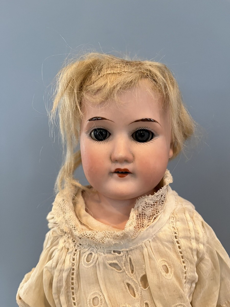 アンティーク ビスクドール Floradora フロラドラ レザーボディ Antique Armand Marseille Floradora Doll A-0-M Germany 17