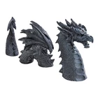 EDC Design The Dragon of Falkenberg Castle Moat Lawn Garden Statue Figure Toys