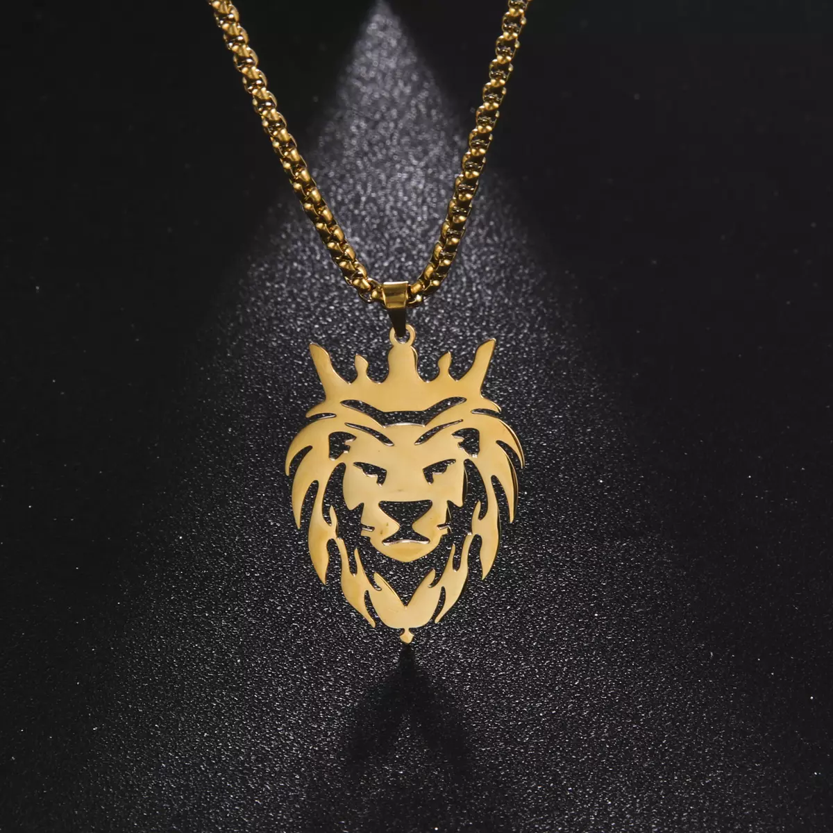 Mens necklaces hotsell lion