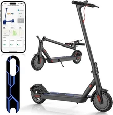 Adult Electric Scooter Long Range Foldable 20mph Safe Urban E-Scooter
