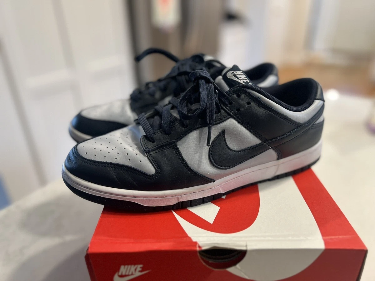 Nike Dunk Low Georgetown 2021 Size 11 DD1391-003 OG Retro Grey Blue | eBay