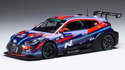 Modellauto Maßstab 1:43 Ixo Modell HYUNDAI VELOSTER N ETCR N.3 HYUNDAI MOTOR...