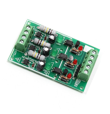 3-Channel Optocoupler Isolation Module AC 220V Testing Module No PCB Holder NEW